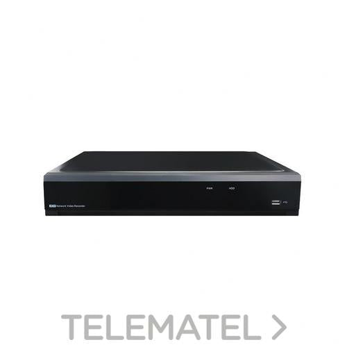 Grabador NVR Golmar NVR-216P de 16 canales