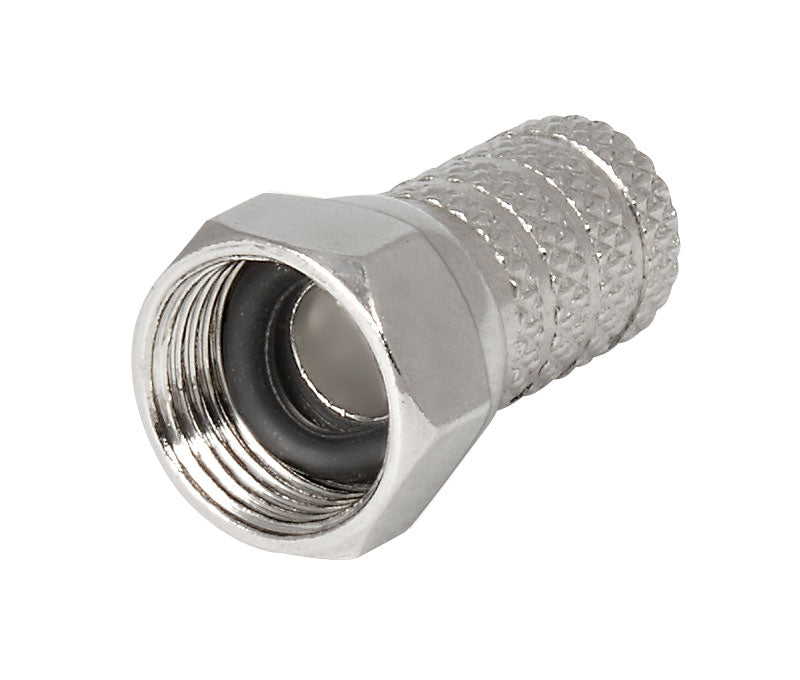 Conector F macho metálico estanco NIMO