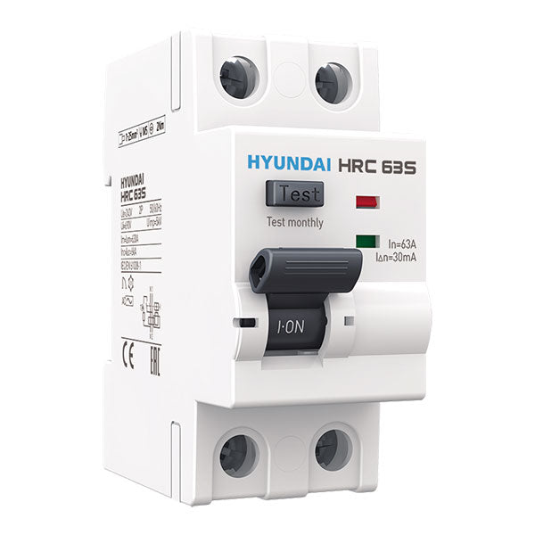 Interruptor diferencial Hyundai Electric HRC63S 2P