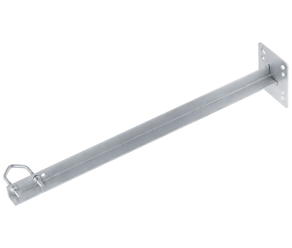 Garra de pared para mástil de antena NIMO perfil L 30 × 700 mm
