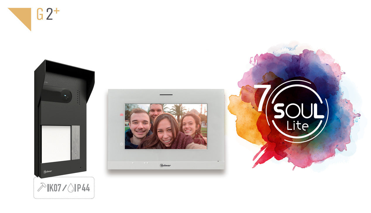 Kit de videoportero Golmar Soul S5110/ART 7 LITE