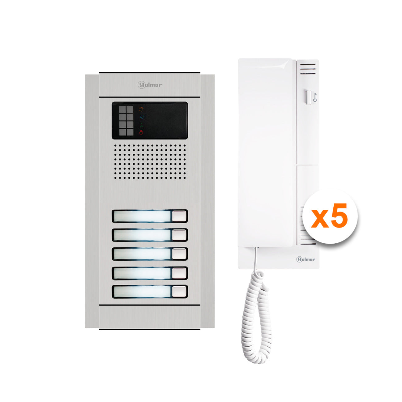 Kit de portero para edificio Golmar Nexa N4150/T-500