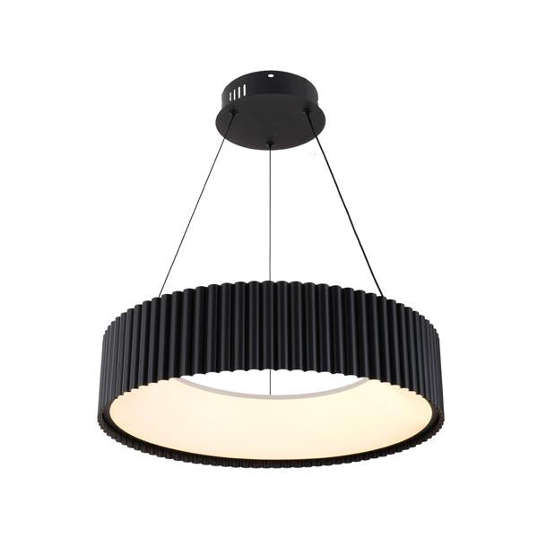 Lámpara colgante Aimur Hallo negro