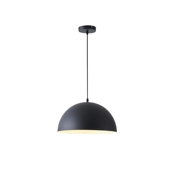 Lámpara colgante Aimur Lava negro Ø400 mm