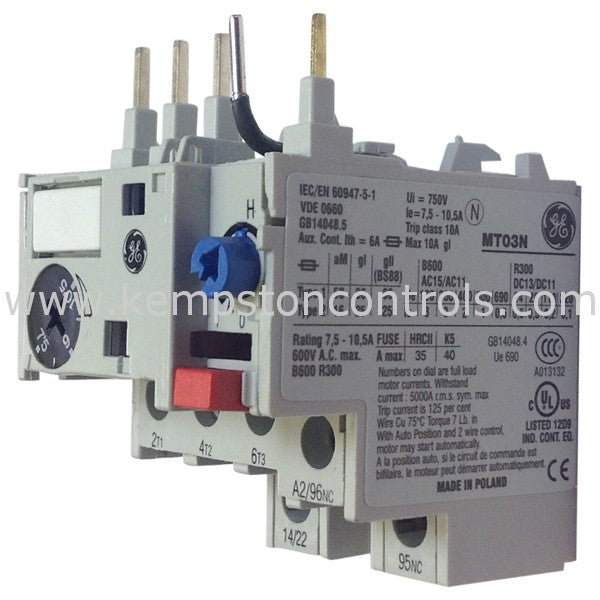 Relé térmico 7,5-10,5 A General Electric MT03N
