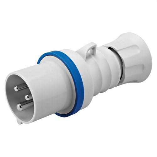 Clavija 2P+T IP44 16 A 230 V posición 6 h Koban
