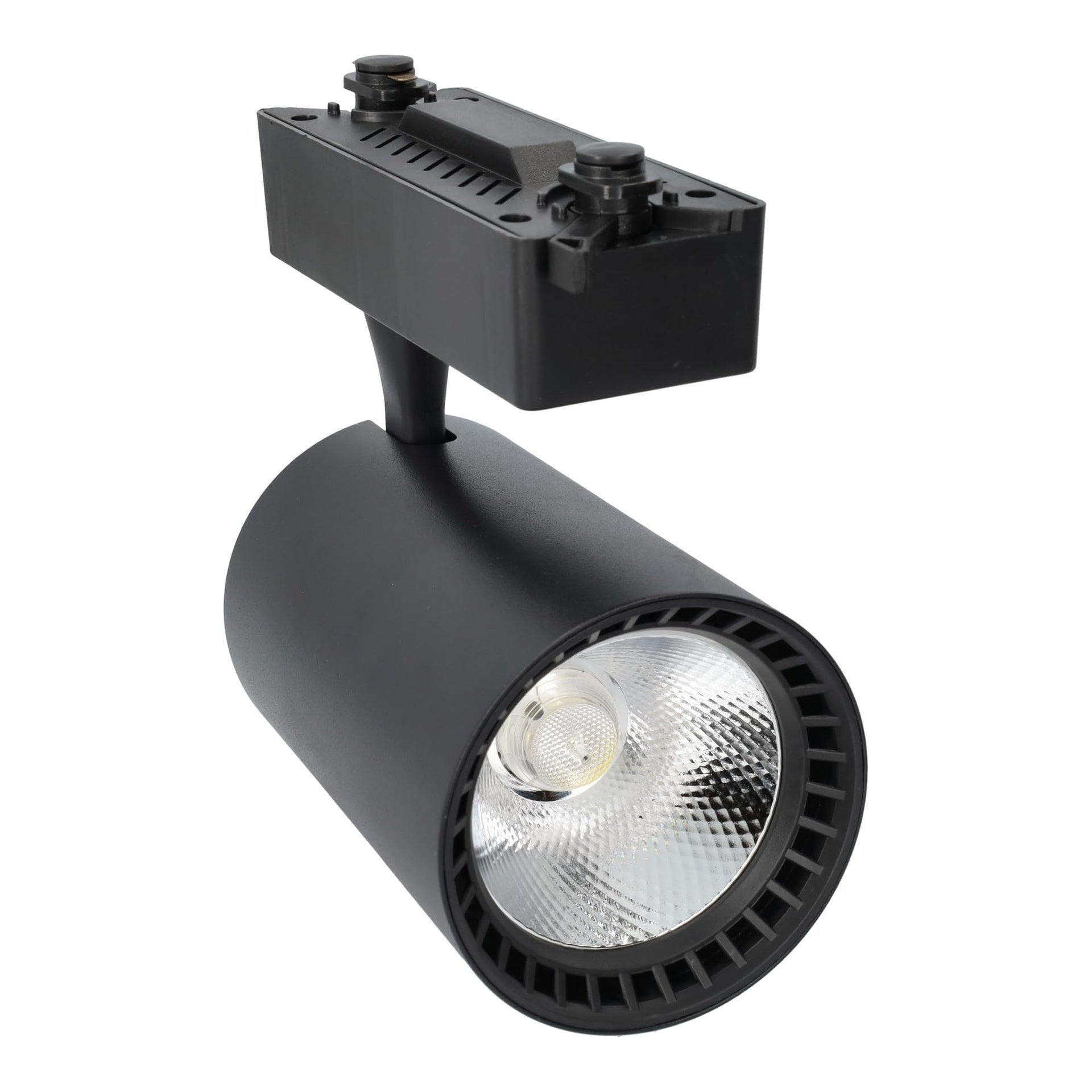 Proyector de carril tubular negro 40 W