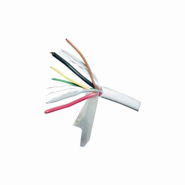 Manguera de cable para alarma y portero 4 x 0,22 + 2 x 0,75