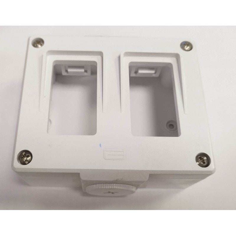 Caja industrial 2 elementos blanco Schneider