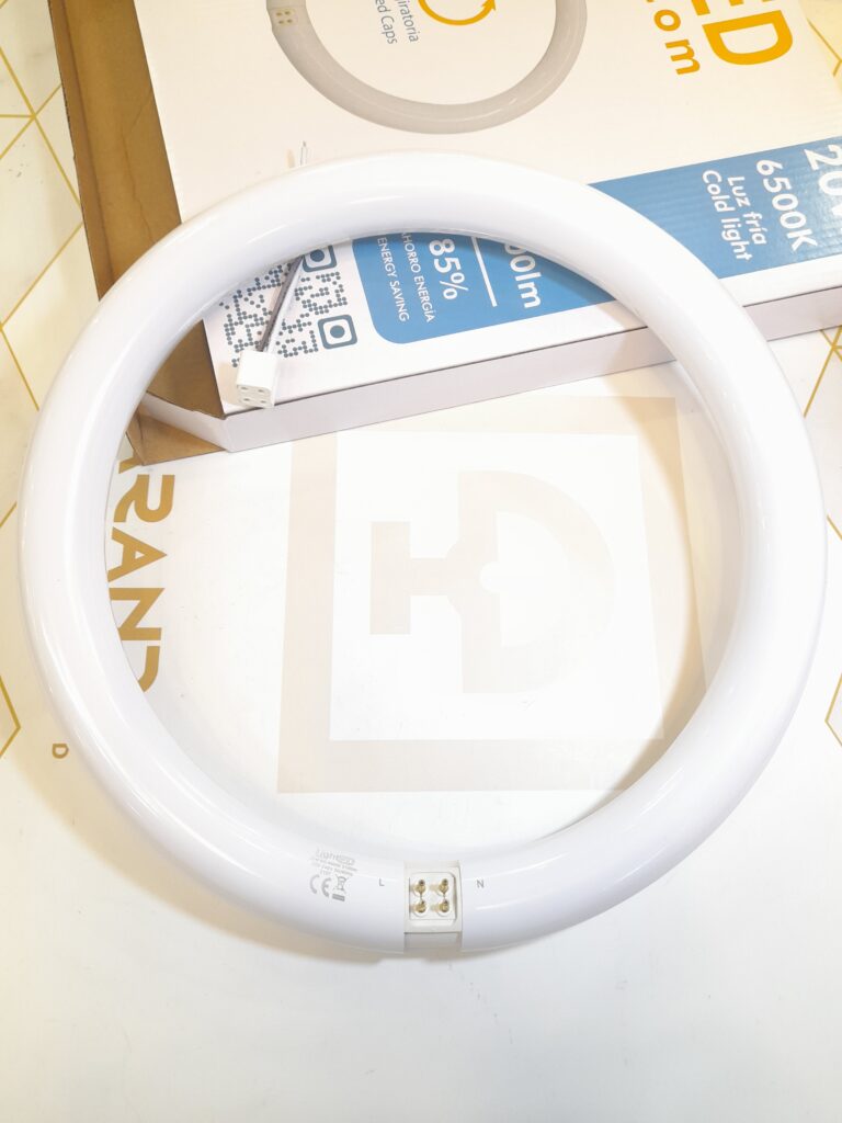 Tubo circular LED directo 15 W 6000 K 1000 lm