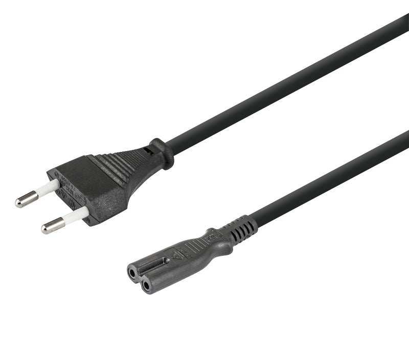 Cable de red tipo 8 IEC C7 de 3 m