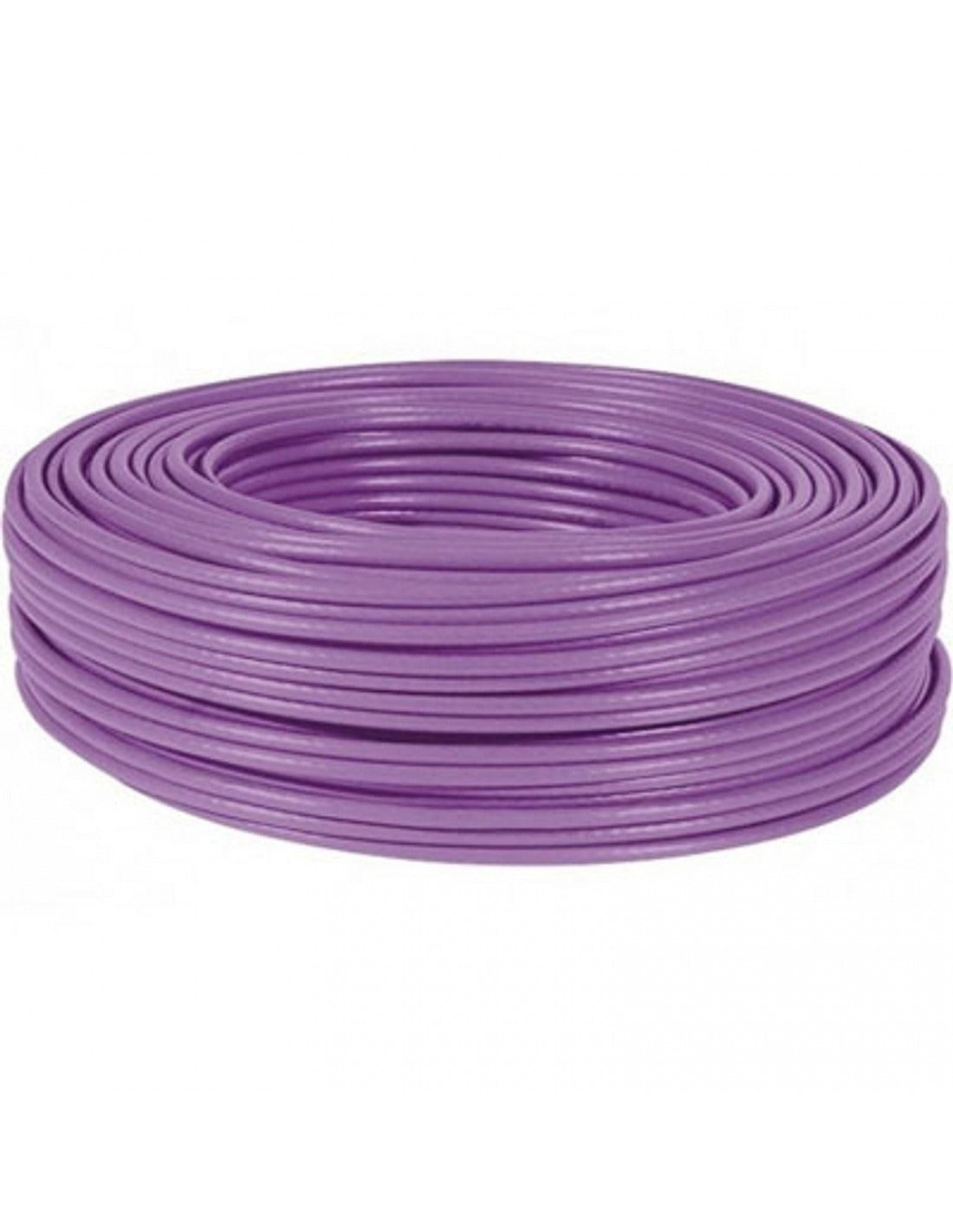 Rollo de cable H05Z1-K (AS) de 1 mm² color violeta