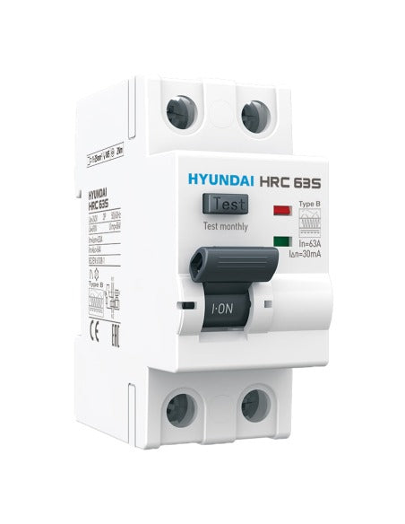 Interruptor diferencial Hyundai 2P 40 A 30 mA clase B