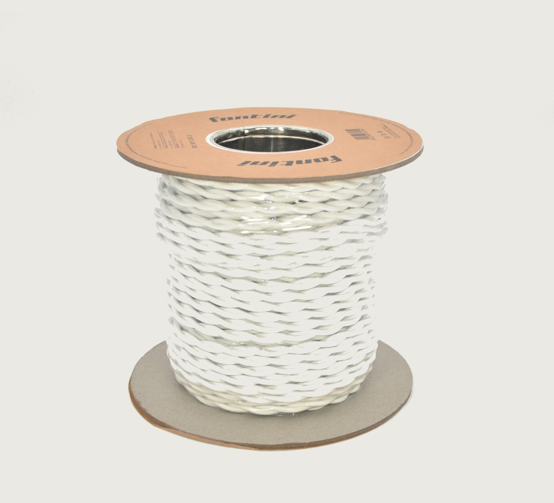 Cable eléctrico trenzado textil de 2×2,5 mm²