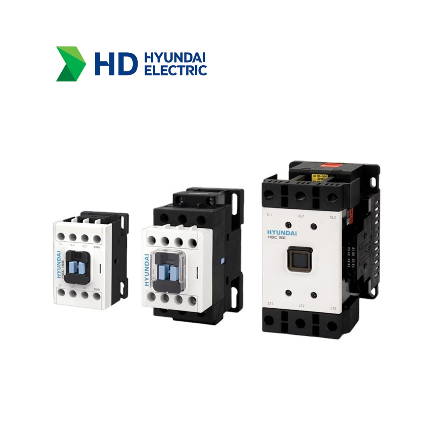 Contactor Hyundai HGC32-22NSD024 3 polos 15 kW