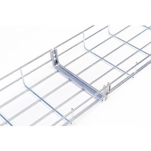 Bandeja portacables de rejilla metálica electrozincada Aiscan 300x60