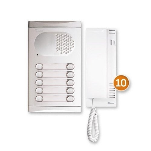 Kit de audio Golmar 4210 de 10 pulsadores