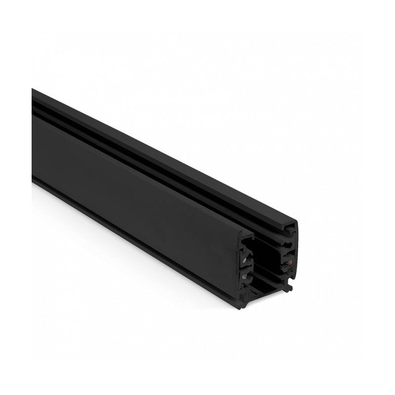 Carril trifásico Leds Home de 3 m negro