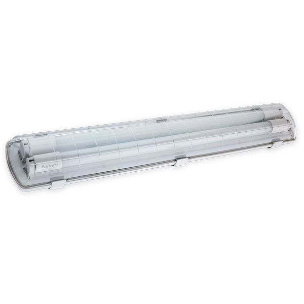 Pantalla estanca 2 x 36 W con balasto electrónico