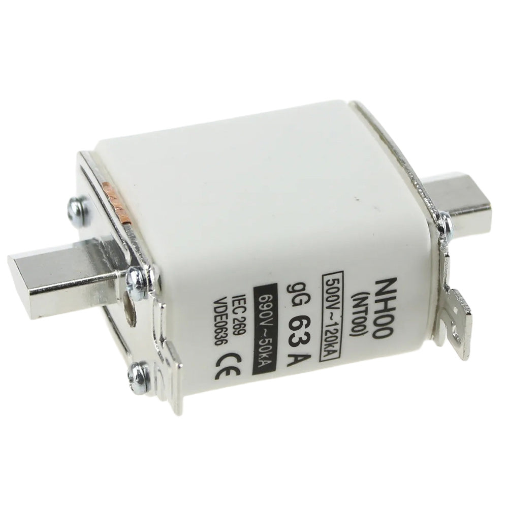 Fusible NH00 de 63 A tipo aM