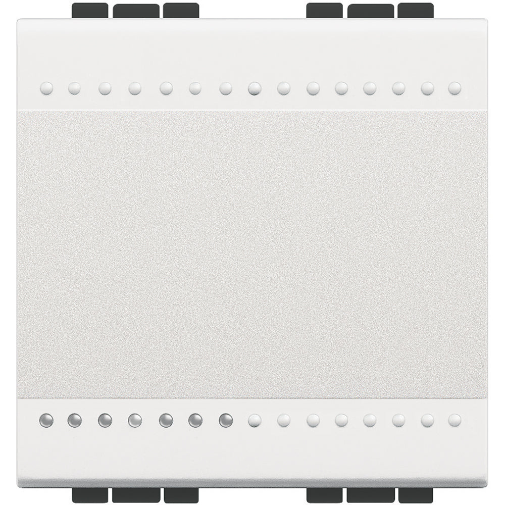 Pulsador Livinglight 10 A de 2 módulos blanco BTicino
