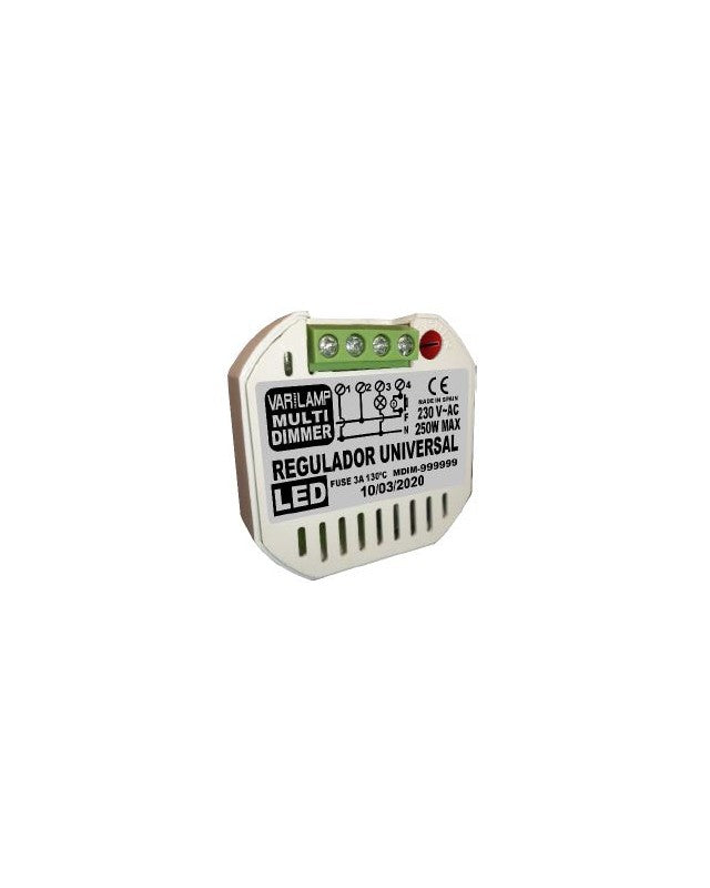 Regulador LED universal a pulsadores Varilamp Multi-Dimmer 250