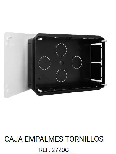Caja de empalmes Inmael 200 × 130 × 60 mm – Ref. 2720C