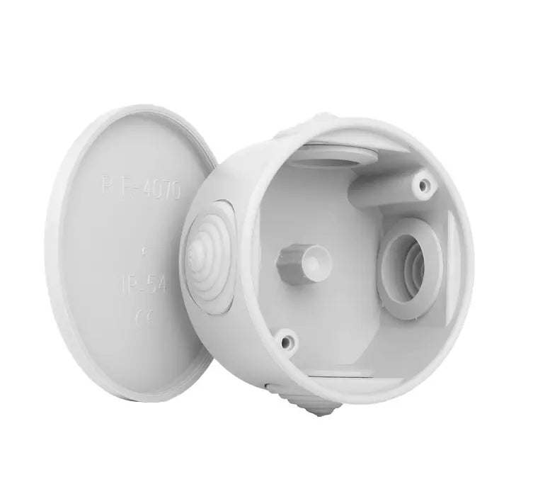 Caja estanca Inmael gris con 4 conos Ø20 mm – Ref. 4070 0H