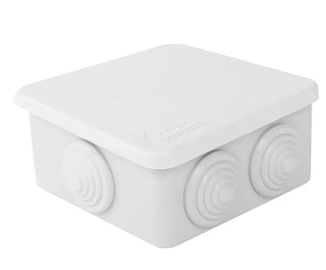 Caja estanca Inmael gris con 7 conos Ø20 mm – Ref. 4080 0H