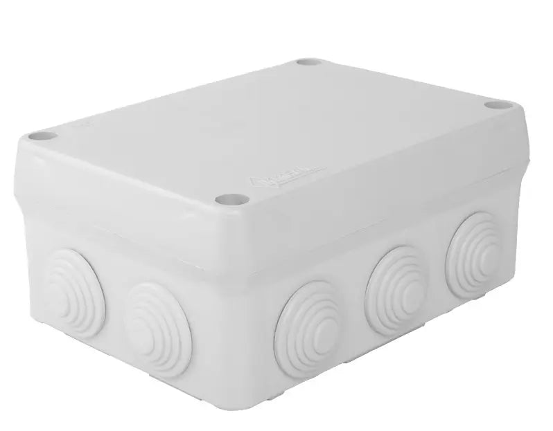Caja estanca Inmael 153 × 110 × 65 mm con 10 conos – Ref. 4153 0H