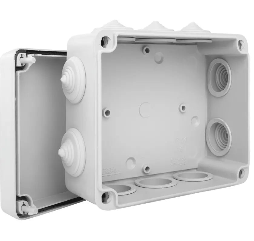 Caja estanca Inmael 160 × 135 × 75 mm con 10 conos – Ref. 4160 0H
