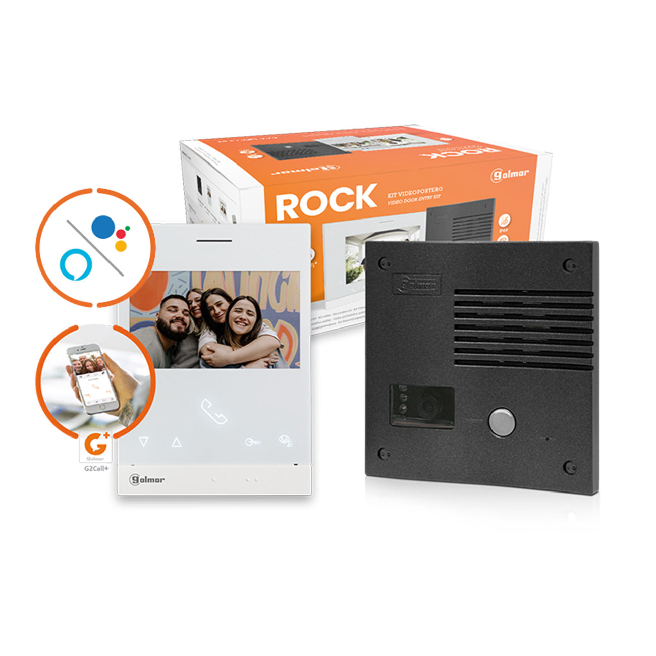 Kit de vídeo Golmar ROCK R5110/ART 4W LITE G2+ WiFi