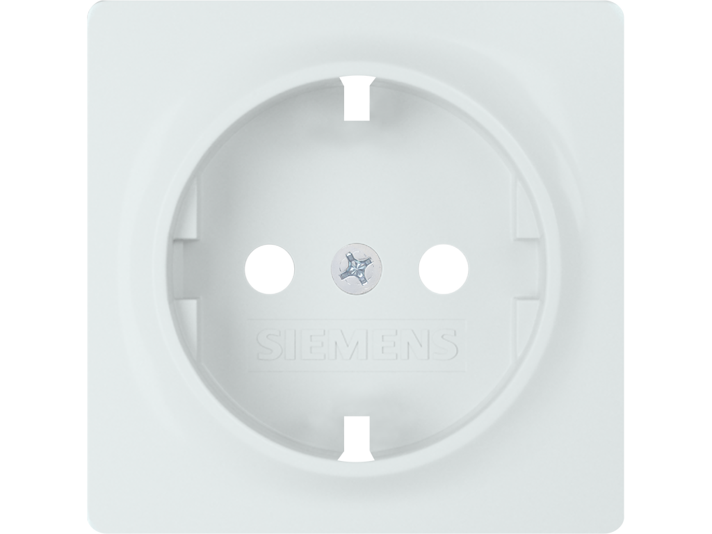 Tapa Schuko BJC Miro blanco polar para mecanismo 18524 – Ref. 59724
