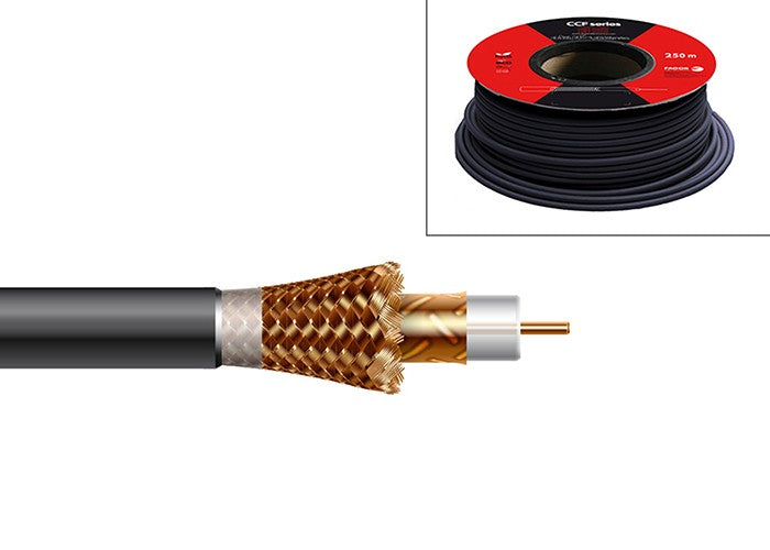 Fagor 84173 cable coaxial negro CCF 019 100 m