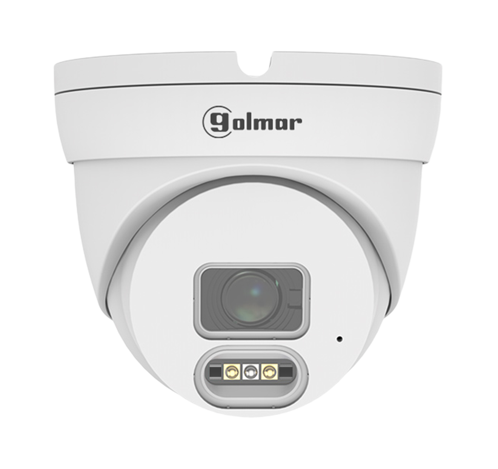 Golmar CIP-21D4E cámara IP domo 4 MP PoE