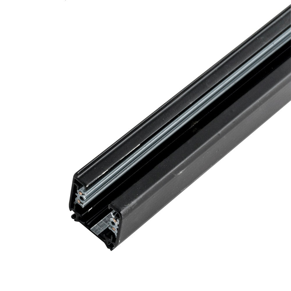 Carril 4 vías negro 3 m LFOC3000 | Alverlamp