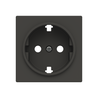 Niessen Sky Essence 8588 NE tapa Schuko negra
