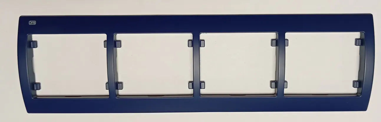Marco BJC Iris 18004-AM de 4 elementos horizontal azul Ming