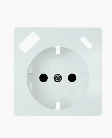 Tapa Schuko USB A+C BJC Miro 5UH10725WH10 blanco polar
