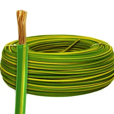 Cable Miguélez Afirenas-L H07Z1-K 1x4 mm² verde/amarillo