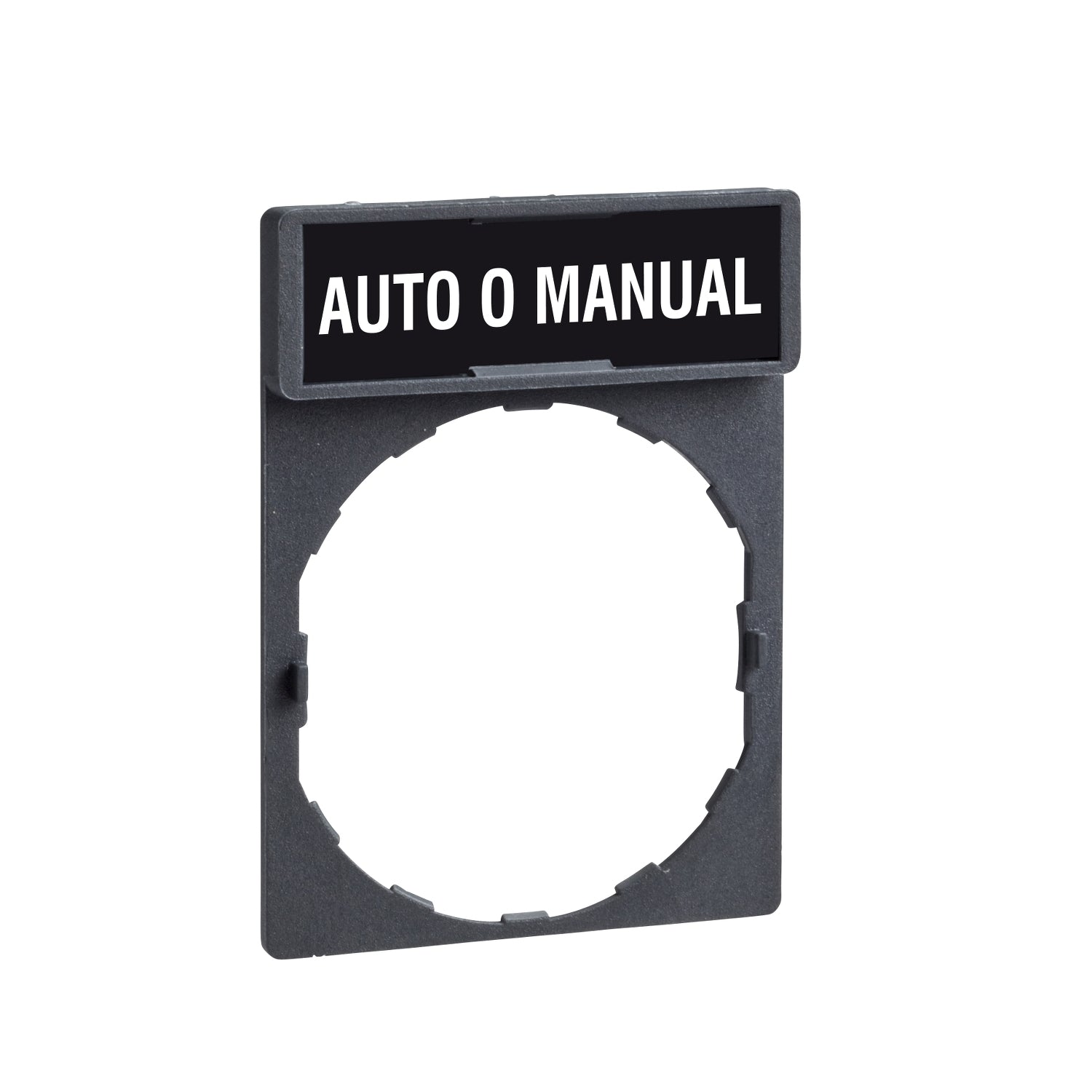 Portaetiqueta Schneider Harmony XB4 AUTO-O-MANUAL (ZBY2485)