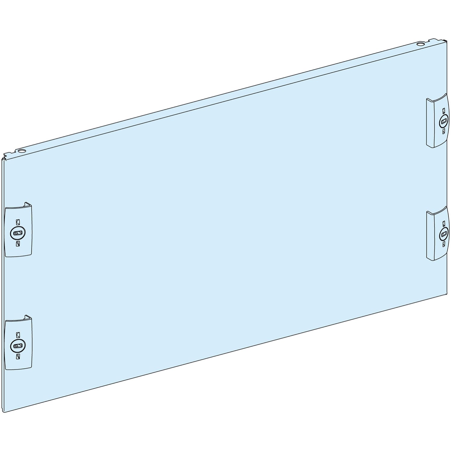 Tapa plena Schneider PrismaSeT G/P 6 módulos 600/650 mm (LVS03806)