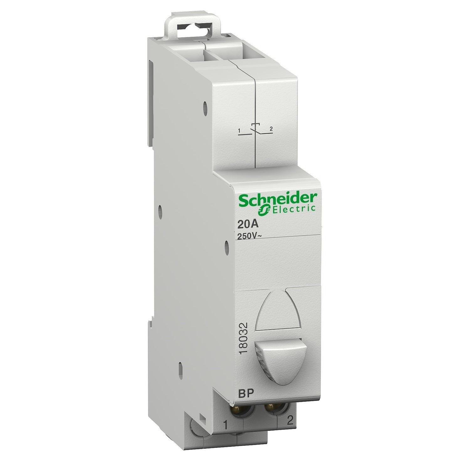Pulsador modular Schneider BP gris 1 NC (18030)