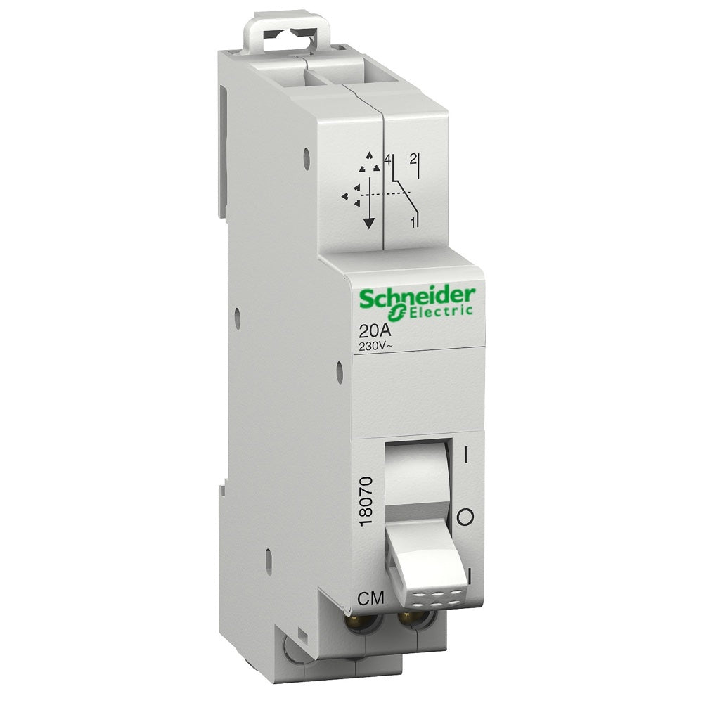 Conmutador modular Schneider 2 posiciones 20 A 250 V (18070)
