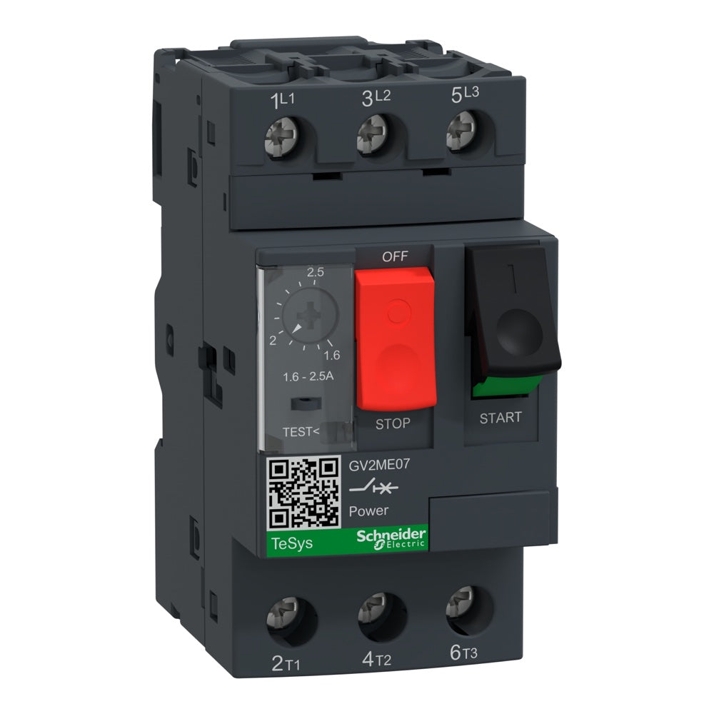 Guardamotor Schneider TeSys GV2ME 1,6-2,5 A (GV2ME07)