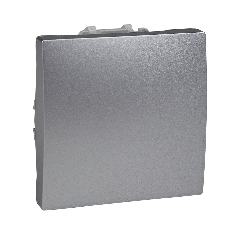 Pulsador Schneider Unica Top 10 A aluminio - referencia MGU3.206.30