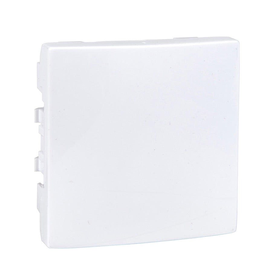 Tapa ciega Schneider Unica 2 módulos blanco polar - referencia MGU9.866.18