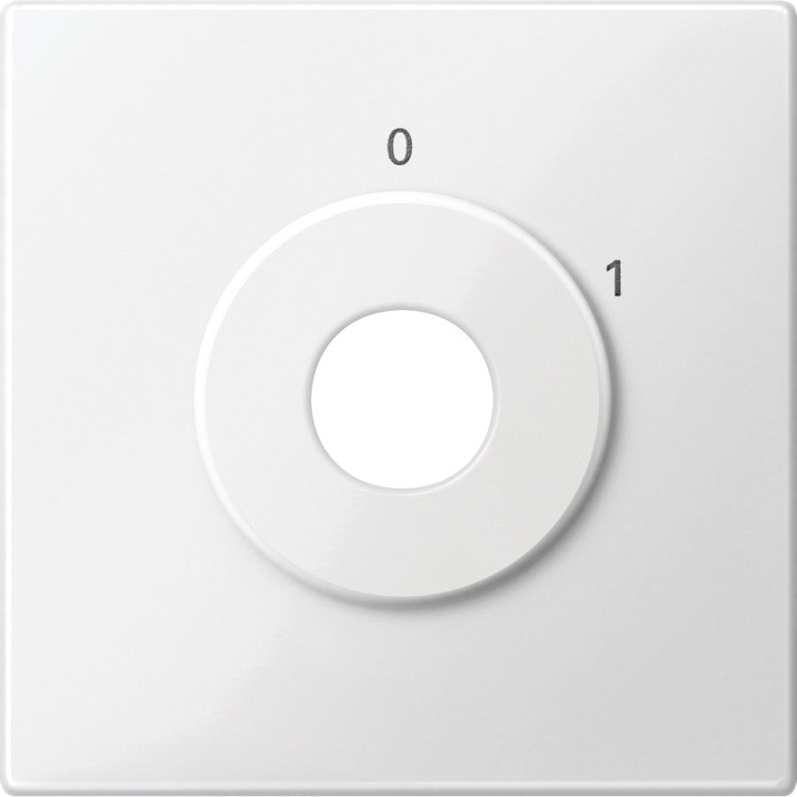 Tapa para interruptor de llave Merten System M blanca - referencia MTN312819