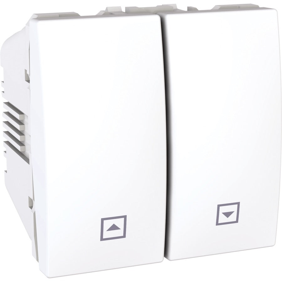 Interruptor de persianas Schneider Unica 10 A blanco - referencia MGU3.208.18