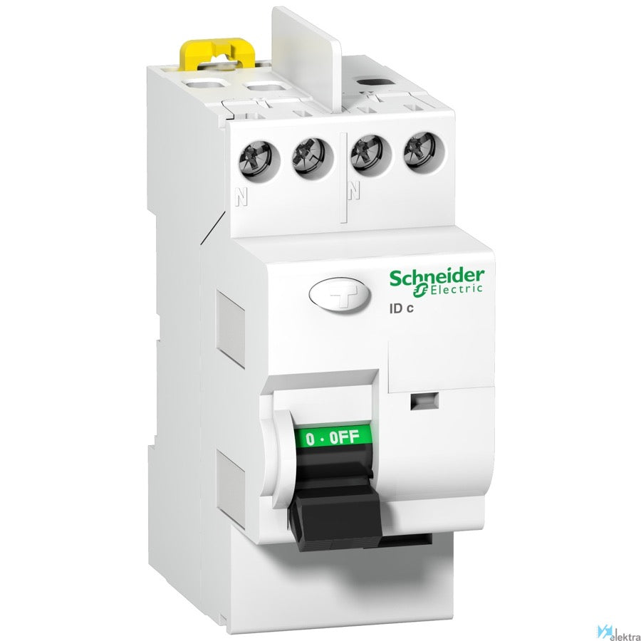 Interruptor diferencial Schneider ID C 2P 25 A 30 mA AC - referencia A9N21780
